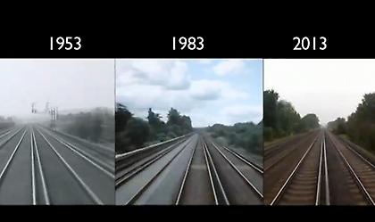 Ένα βίντεο από το Λονδίνο ως στο Μπράιτον, κάθε 30 χρόνια