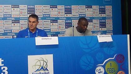 Ντιν: «Η Ελλάδα είναι από τα φαβορί και μας το έδειξε…»