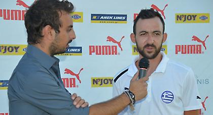 miniEURO 2013: O Αποστόλης Γκαϊφίλιας λίγο πριν την μάχη!