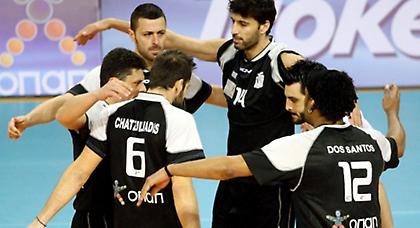 Ασπρόμαυρο και το βόλεϊ του ΠΑΟΚ