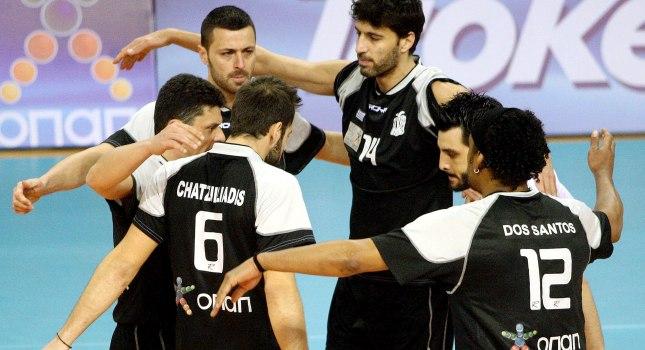 Ασπρόμαυρο και το βόλεϊ του ΠΑΟΚ