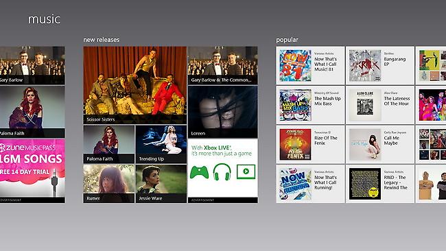 Σε iOS και Android συσκευές το Xbox Music