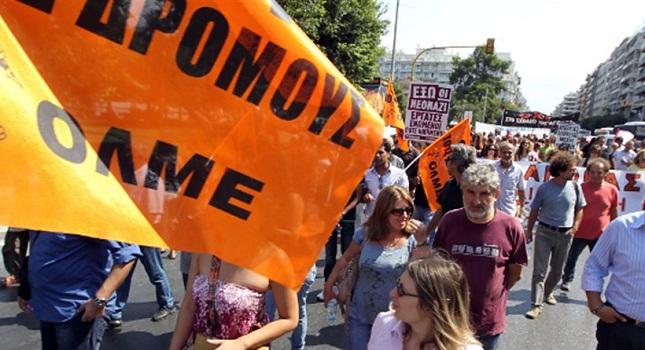 Μπαράζ απεργιακών κινητοποιήσεων από τη Δευτέρα