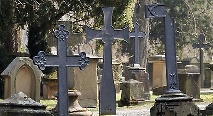 Έβγαζαν φωτογραφίες με ανθρώπινο κρανίο σε νεκροταφείο!