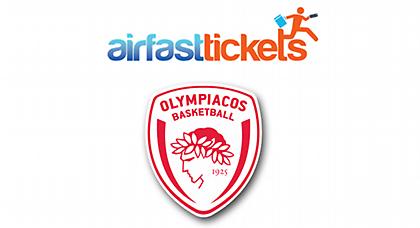 Η Airfasttickets πάει παντού με την ΚΑΕ Ολυμπιακός