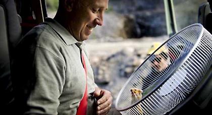 Χάμστερ πιλοτάρει φορτηγό!