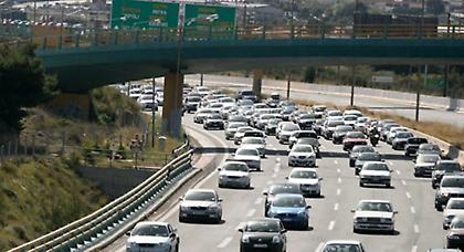 Kυκλοφοριακές ρυθμίσεις στην Εθνική Οδό Αθηνών - Κορίνθου