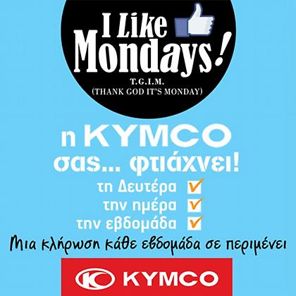 I Like Mondays … by Kymco