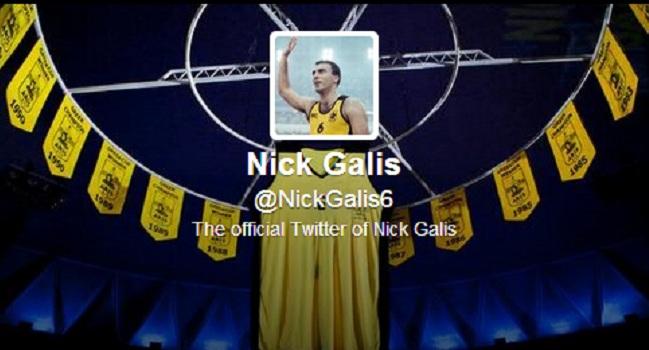 Ο Γκάλης στο Twitter!