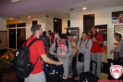 Ο Ολυμπιακός στη χώρα της σάμπα (pics, vids)