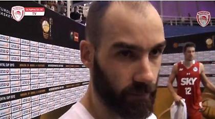 Σπανούλης: «Οι φίλαθλοί μας είναι τρελοί»! (video)