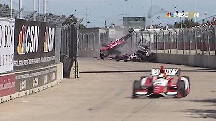 Τρομακτικό ατύχημα στο IndyCar Series…