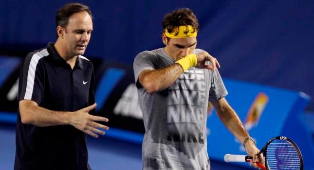 Χωρίς προπονητή ο Φέντερερ