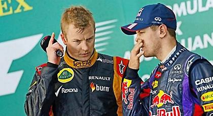 Φέτελ και Ραϊκόνεν τα είπαν στο τζετ