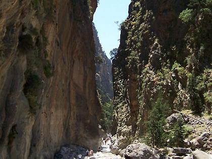 Και σήμερα κλειστό το φαράγγι Σαμαριάς, λόγω του σεισμού