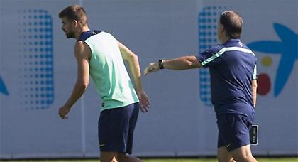 Αμφίβολος για το «κλάσικο» ο Πικέ