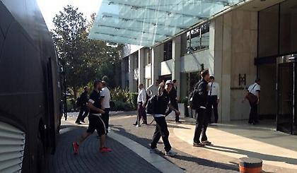 Στο ξενοδοχείο η αποστολή του ΠΑΟΚ