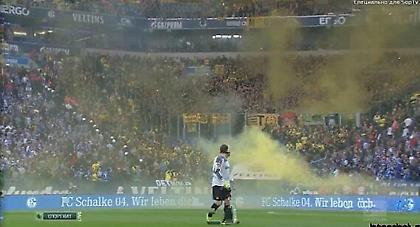 Τα έσπασαν οι οπαδοί της Ντόρτμουντ