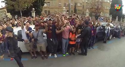 Συνεπιβάτης με την «Μπάρτσα» (video)