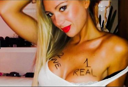 Γιουβέντους ή Ρεάλ; Το στήθος της «μίλησε»! (pic)