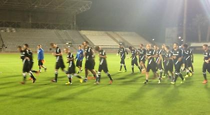 Η προπόνηση του ΠΑΟΚ (video)