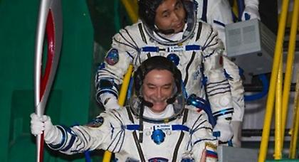 Στο διάστημα η Ολυμπιακή Φλόγα