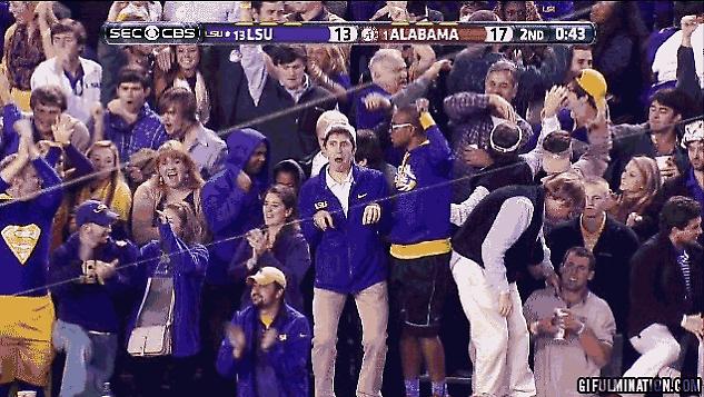 Φίλαθλος κάνει προϊστορικό πανηγυρισμό!