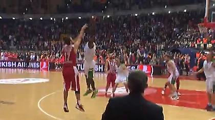 Στο «2» το buzzer-beater του Μάντζαρη (video)