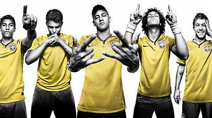 Φανέλα για… μεγάλη μπάλα η «σελεσάο» (video)