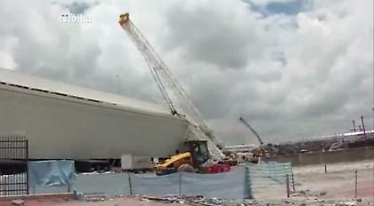 Το βίντεο του δυστυχήματος στο γήπεδο της Κορίνθιανς (video)