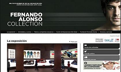 Εγκαίνια για την έκθεση του Αλόνσο