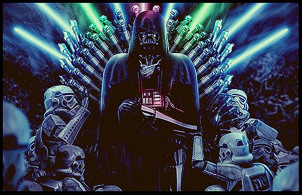 Ο Darth Vader στο θρόνο του Game of thrones!