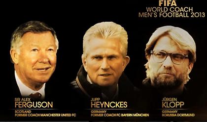 Οι τρεις για το βραβείο του κορυφαίου προπονητή