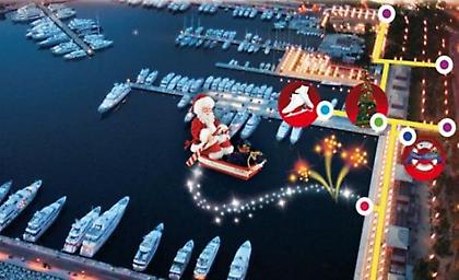 Ο Αϊ- Βασίλης ήρθε από τη... θάλασσα