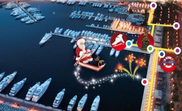 Ο Αϊ- Βασίλης ήρθε από τη... θάλασσα