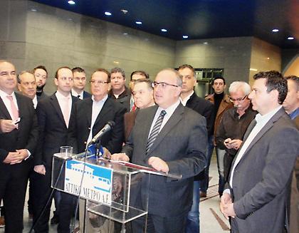 Λειτουργεί ο σταθμός μετρό στο Χαϊδάρι