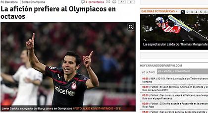 Θέλουν Ολυμπιακό οι οπαδοί της «Μπάρτσα»