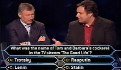 Ο Σερ Άλεξ επιστρέφει… στον «Εκατομμυριούχο»