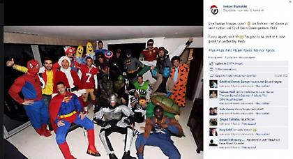 Οι… μασκαράδες της Άρσεναλ (pics)