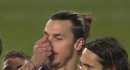 Ο Ζλάταν από την...μύτη πιάνεται!(video)
