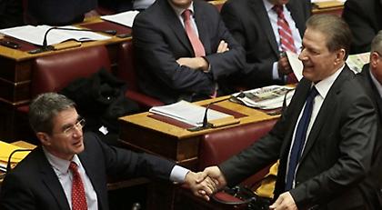 Θερμή υποδοχή του Πολύδωρα από το νέο κόμμα!