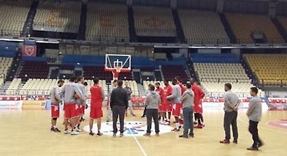 Με Αγγελόπουλους η προπόνηση…