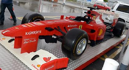 Μία Ferrari από Lego