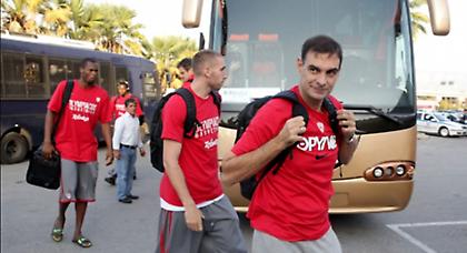 Χωρίς προβλήματα στο ΟΑΚΑ η αποστολή του Ολυμπιακού