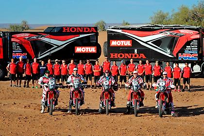Πανέτοιμη η Honda για το ράλι Ντακάρ