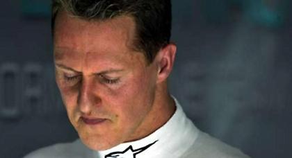 Ντύθηκε παππάς για να δει το Σουμάχερ!