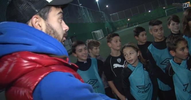 Πριν τον αγώνα με την Μπαρτσελόνα… (vid)