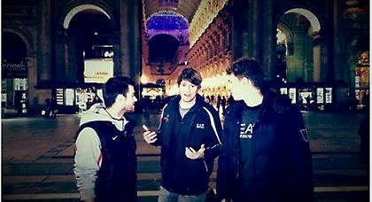 Στην Duomo ο… ηθοποιός Μάντζαρης