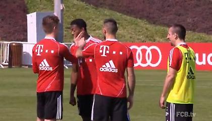 Χαστούκια στην προπόνηση της Μπάγερν (video)