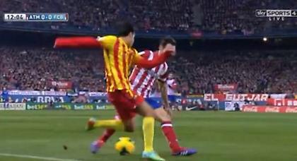Η φάση του Ατλέτικο-Μπαρτσελόνα (video)